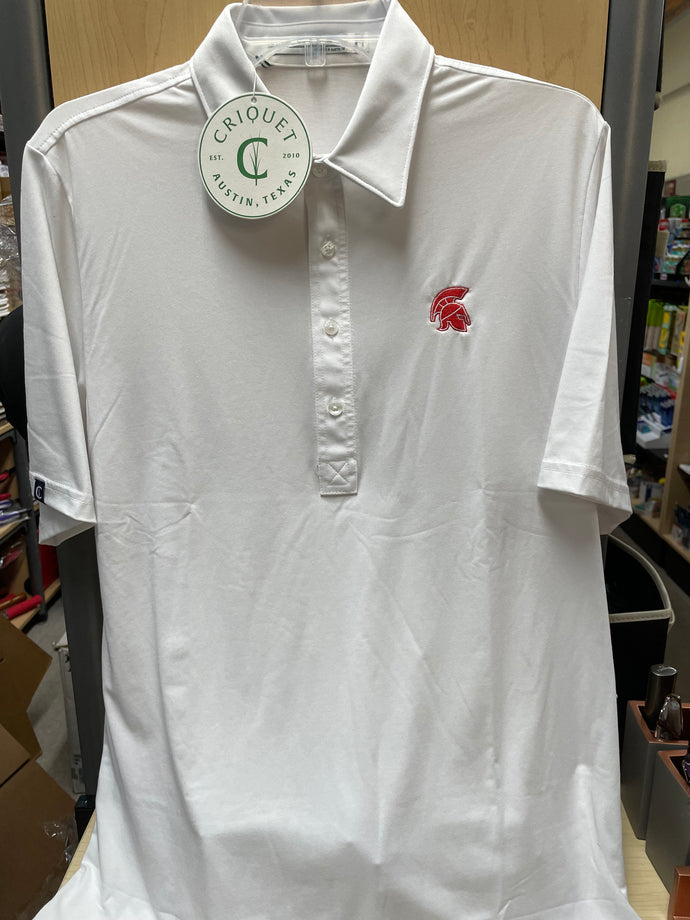 CRIQUET POLO NO POCKET WHITE