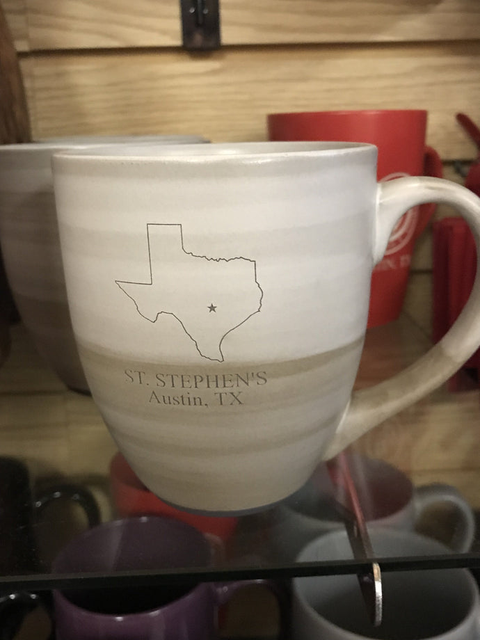 SSES MUG GREY TWO TONED