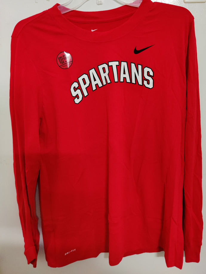 NIKE T WOM LNG SLV SPARTANS RED