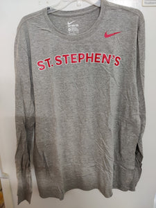 NIKE T LS ST STEPH GRAY