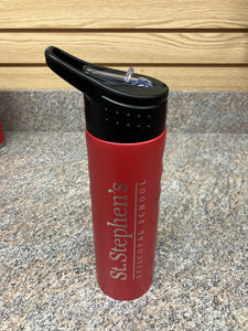 SSES RED GRIP CERAMIC WATER BOTTLE