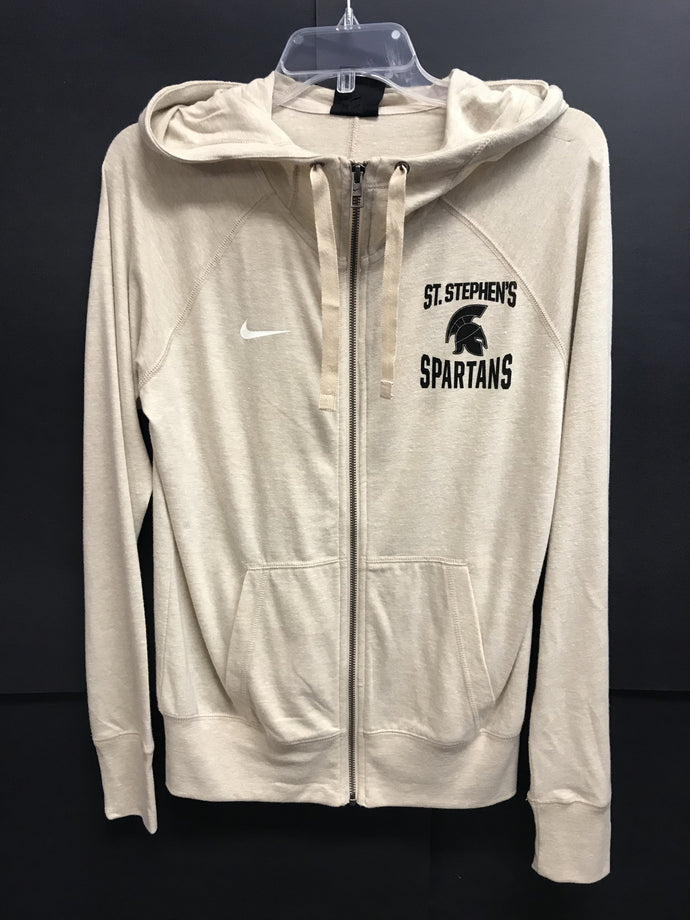 NIKE HOODIE WOM OATMEAL