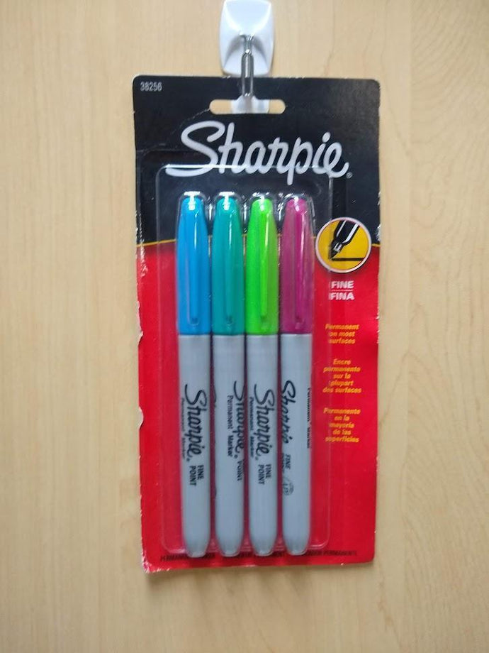 MARKER SHARPIE 4PK