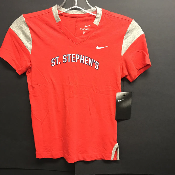 NIKE T YOUTH RED SS