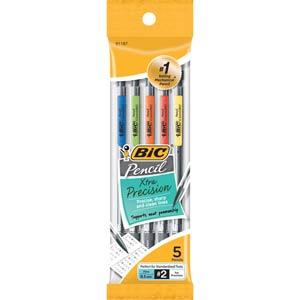 PENCIL BIC 5 PK 0.5