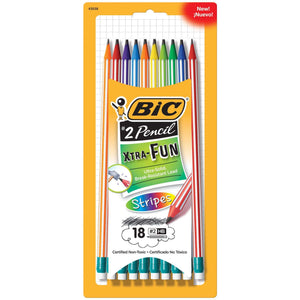 PENCILS #2  XTRA-FUN 8PK