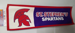 SSES BANNER RED/PRPL 12X36