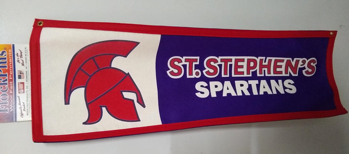 SSES BANNER RED/PRPL 12X36