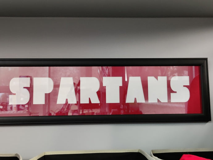 FRAME SPARTANS CUT OUT