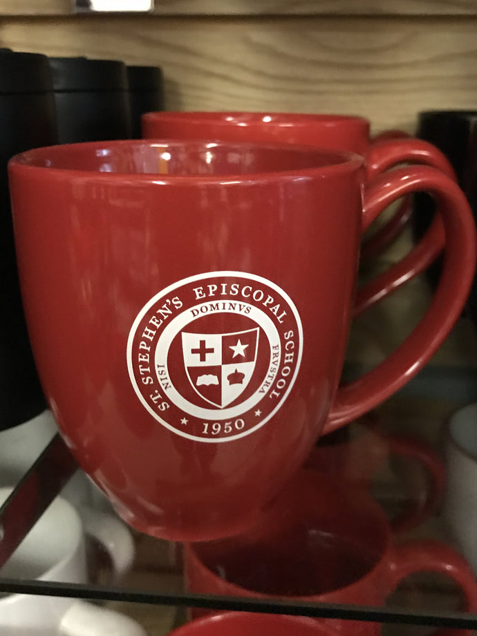 SSES MUG RED W/WHITE EMBLEM