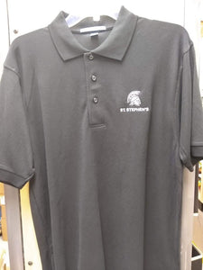 SSES MENS POLO BLACK