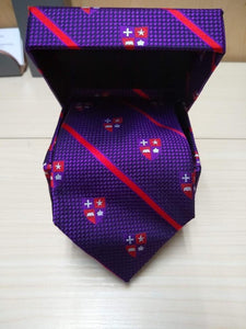 SSES TIE PURPLE W/GIFT BOX